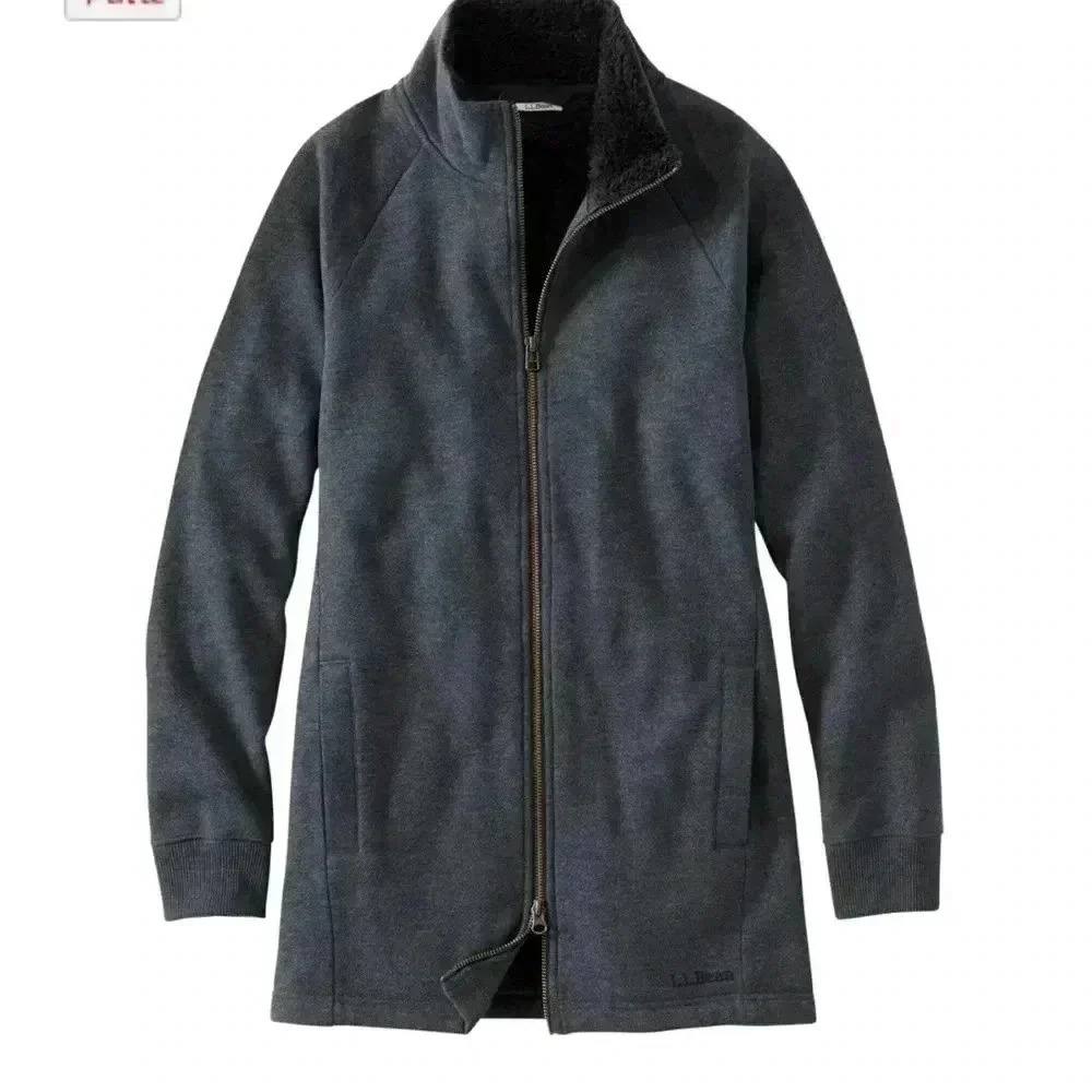 Women's L.L.Bean 1912 Sweatshirt, Sherpa-Lined Full-Zip Tunic